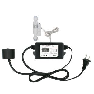 紫外线变压器镇流器具有智能流量传感器开关和延迟功能，防止水通过UV光升温