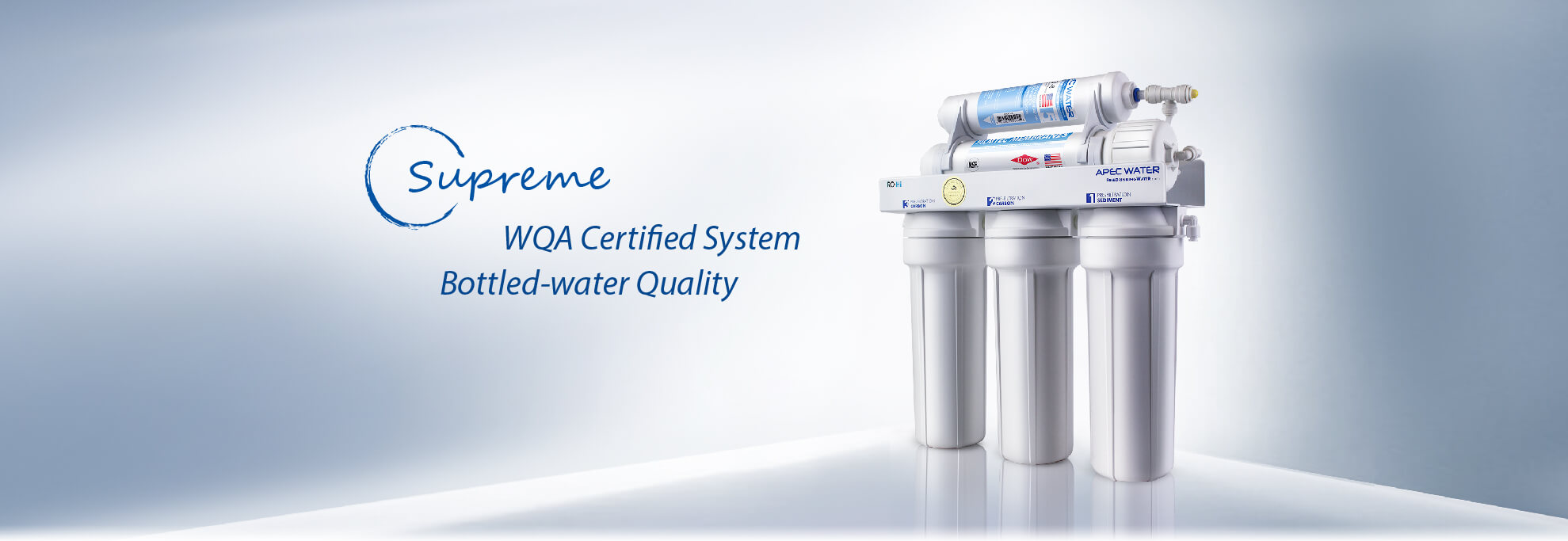 WQA认证的系统瓶装水质量